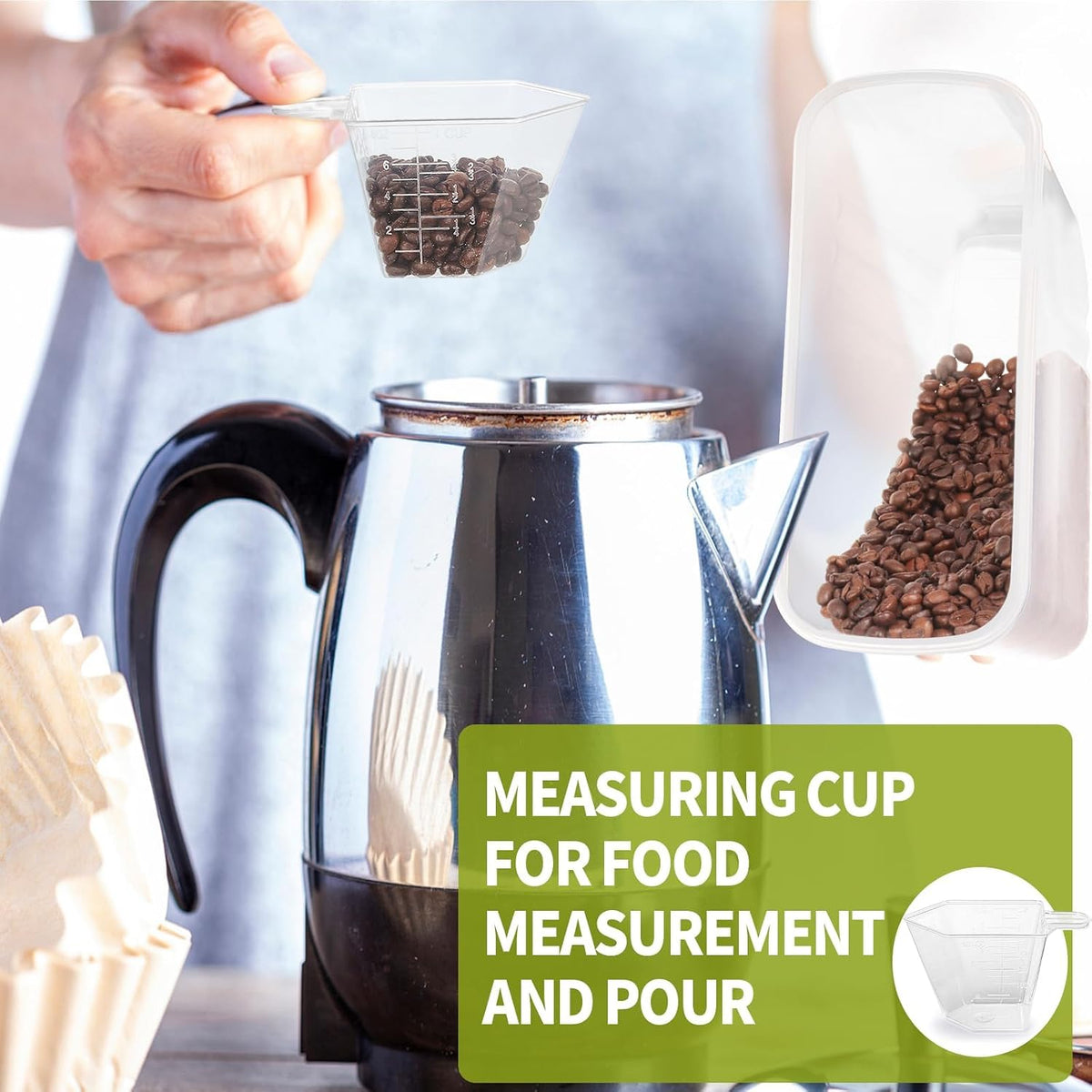 8PCS Large Cereal Containers Storage [4L/135.2 oz], Food Storage Containers | with Pour Spout for Kitchen & Pantry Organization and Storage, Plastic Cereal Dispensers, BPA Free, Measuring Cup & 20 Labels