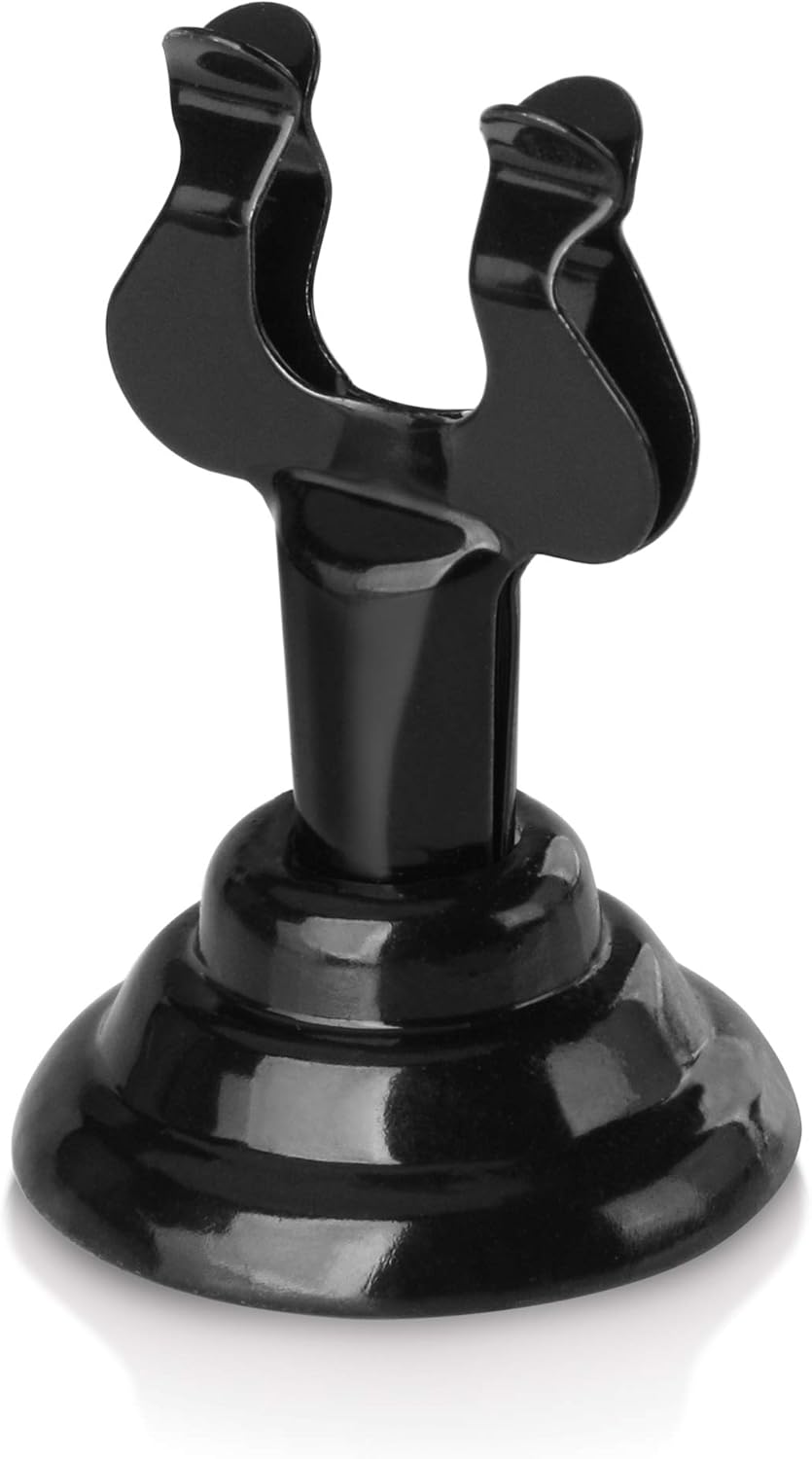 Triton Harp Clip Style Place Card / Table Number Holder, 1.5 Inch, Silver, Set of 12