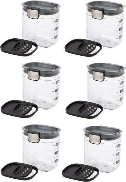 Progressive PKS-401 1.5 Cup Mini Prokeeper+ Airtight Silicone Seal Storage Container Great For Spices & Baking Acessories
