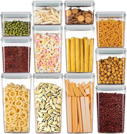 Airtight Food Storage Container with One-Touch Lid, 2.8 QT / 2.65 L Stackable BPA-Free PET for Coffee, Sugar, Spices & Pantry Organization.