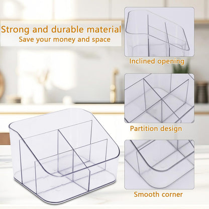 Drink Packet Organizer for Powdered Drink Mix,Powder Packet,Water Flavor Packet,Wooden Water Flavor Packet Organization Container for Kitchen Cabinet, Pantry,Office, Snack Bar Organizer-Small