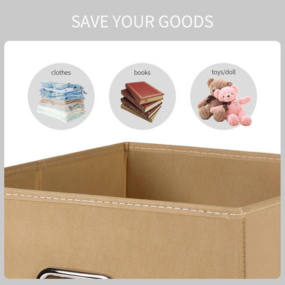 Black Fabric Cubby Storage Bins，13x13x13 Inches ，Cube Organizer Bin Foldable Storage Boxes with Dual Handles Fabric Organizer Box and collapsible Storage basket，Set of 3 ，Black