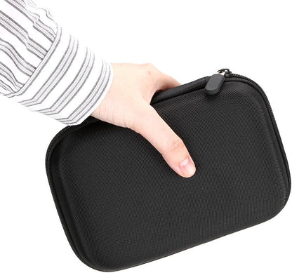 Hipiwe Hard Shell Essential Oil Carrying Case Holds 12 Bottles (Can hold 5ml, 10ml, &10ml Rollers) Travel Size Essential Oils Bag Organizer Perfect for Essential Oils Bottle (Purple)