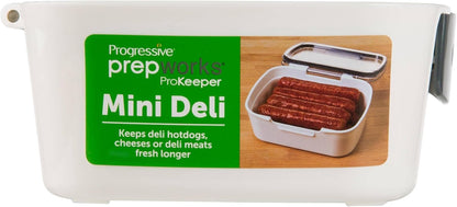 ProKeeper Deli Food Storage Container with Air-Tight Silicone Seal and Dry Erase Compatible Lid