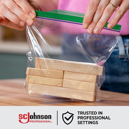 Ziploc Sandwich and Snack Bags with EasyGuide Texture, Plastic Storage Bags with Grip 'n Seal Technology, 270 Bags Total