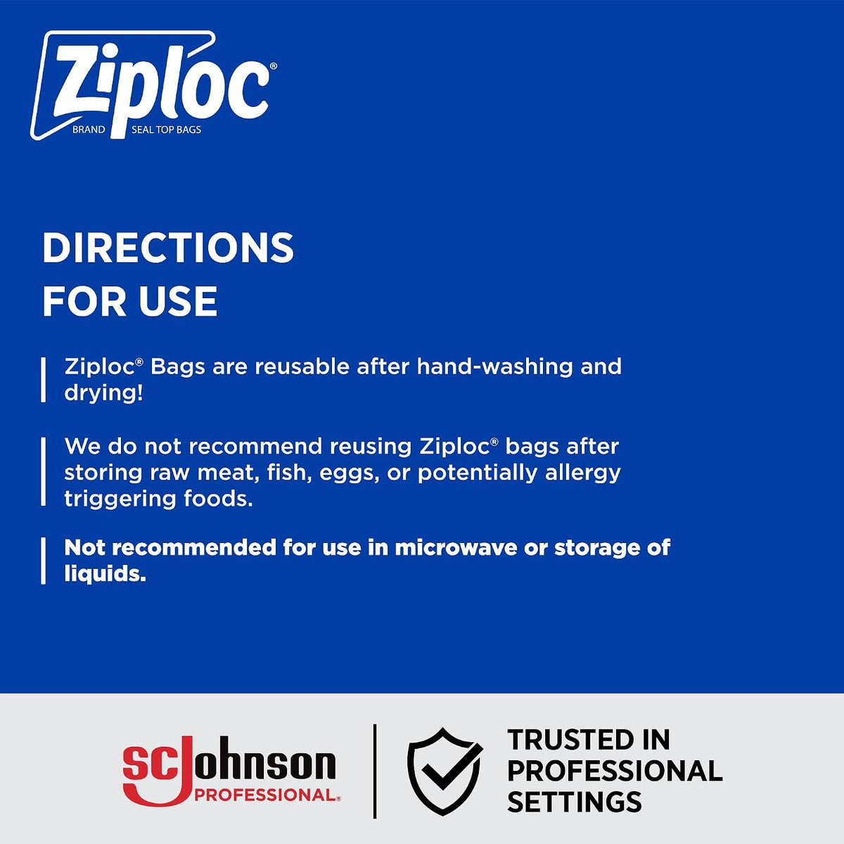 Ziploc Sandwich and Snack Bags with EasyGuide Texture, Plastic Storage Bags with Grip 'n Seal Technology, 270 Bags Total