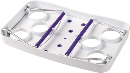 Wilton Decorating Bag Stand - Organize Icing Bags for Easy Reach and Quick Treat Decorating, Holds Flower Nails to Dry Buttercream Flowers, 6-Cavity