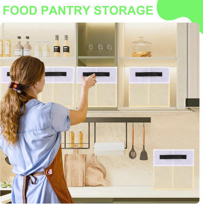 Closet Storage Bins, Large Closet Organizer Baskets with Divider & Handles,Trapezoid Fabric Shelf Organizers, Collapsible Storage Cubes for Clothes, Towels, Toys - Beige