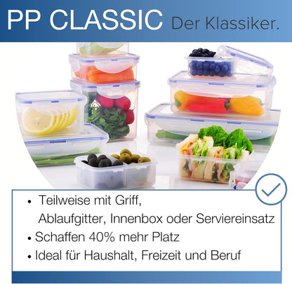 LOCK & LOCK Easy Essentials Pantry Food storage containers with lids / Pantry storage / Airtight containers, BPA free - Square - 11 cup - Great for Sugar, Clear