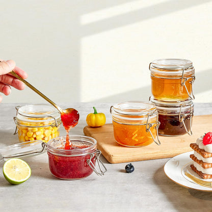 ComSaf 3-Pack 68oz 13-Inch Tall Glass Pasta Containers for Spaghetti & Long Pasta, Slender Airtight Canisters for Vertical Pantry Organization, Food Storage Jars for Linguine & Breadsticks