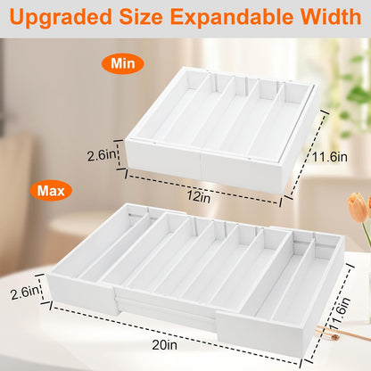 MinBoo Bamboo K Cup Holder for Drawer or Countertop Coffee Pod Holder Expandable K Cup Pod Storage Tea bag organizer K Cup Storage for Coffee Station Home Office and Kitchen