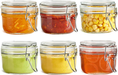 ComSaf 3-Pack 68oz 13-Inch Tall Glass Pasta Containers for Spaghetti & Long Pasta, Slender Airtight Canisters for Vertical Pantry Organization, Food Storage Jars for Linguine & Breadsticks