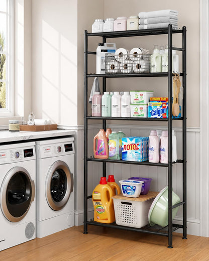 Metal Storage Shelves 5-Tier, Wire Shelving Unit for Kitchen