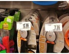 Clip Strip Label Holder Overlay for 10" - 11" Peg Hook, Pack of 50 Model: HT-100 | Merchandising Front Runner for Adhesive UPC Data Labels Corp