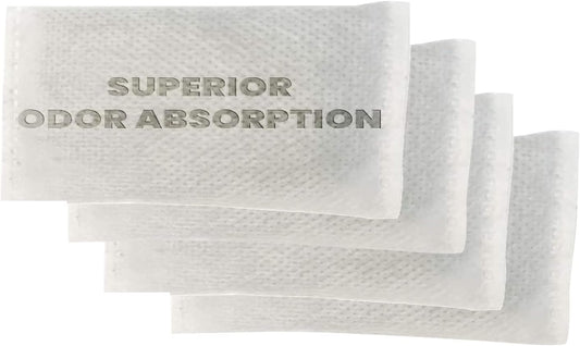 Charcoal Air Filters compatible with iTouchless Trash Can 4 Pk
