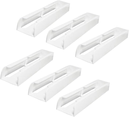 Squeeze Pouch Hanger - Baby Pouch Holder and Yogurt Organizer for Fridge - Simple Peel-and-Stick Installation - Hold Baby Food, Applesauce, and More - Kid Pouch Organizer Hanger