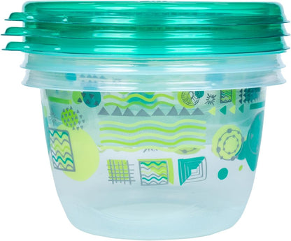 Glad GladWare MatchWare Food Storage Containers, 20 Piece Variety Pack | BPA-free, leak-resistant containers for lunches, meal prep, and leftovers; microwave and dishwasher safe