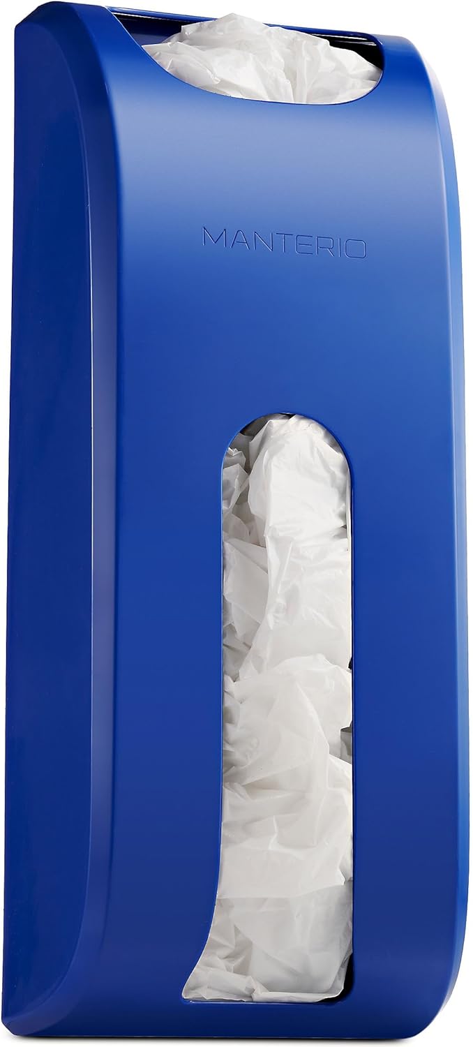 Plastic Bag Holder | UPGRADED Wall-Mount Grocery Bag Dispenser | Space-Saving Design | Easy Install | Smudge-Proof, Fingerprint-Resistant | Silver | Holds the Most Bags for Maximum Storage