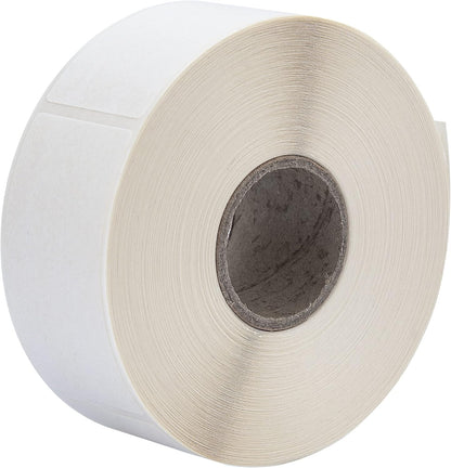 Blank White 1 x 2 Inch Dissolvable Labels for Food Rotation Prep roll of 500 (3 Rolls)