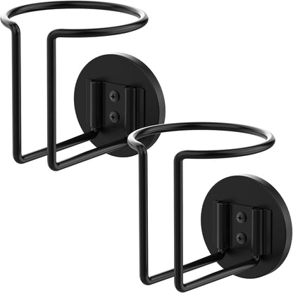 Magnetic Cup Holder, SUS 304 Stainless Steel Magnetic Cup Caddy, Magnetic Drink Holder for Tractor Mower Truck School Bus Refrigerator Treadmill, Magnet Can Holder on Metal Surface