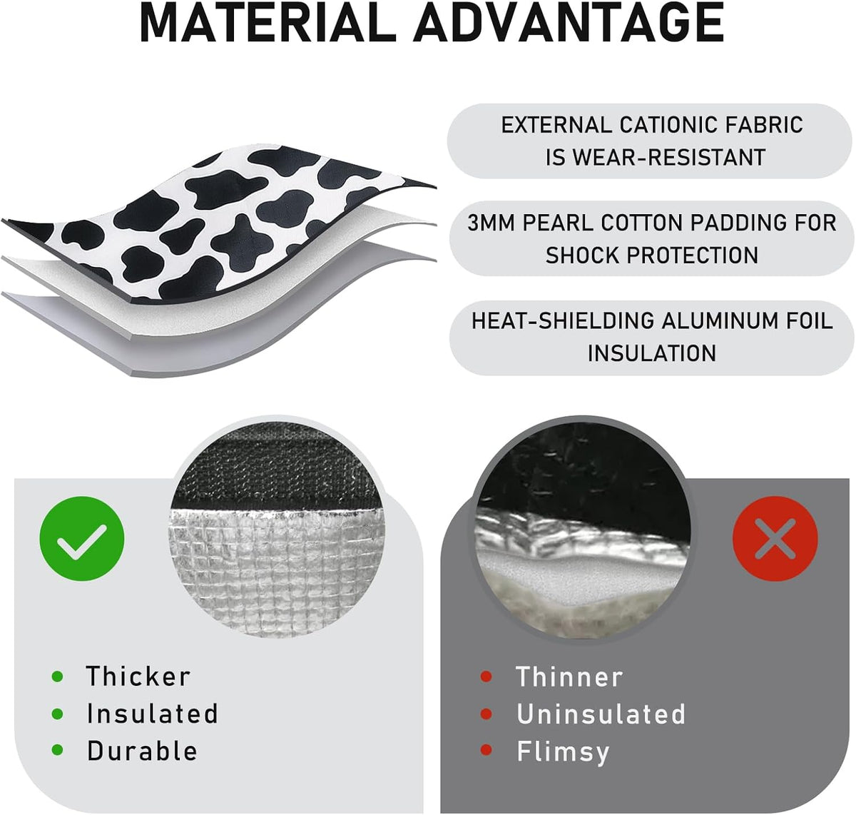 TELLUMO Insulated Lunch Bag for Men Women, Large Reusable Leakproof Lunch Box Container, Small Portable Thermal Snack Bag, Reusable Travel Office Work Beach Cooler Tote Bag for Adults, Grey