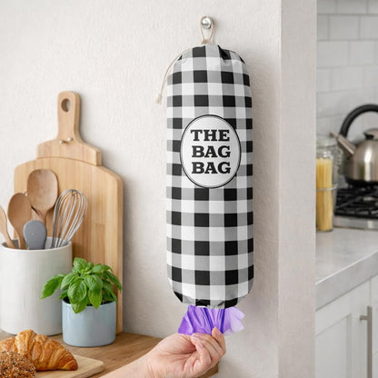 Funny You Me & The Dogs, Grocery Bags Holder Organizer For Shopping Bags, Wall Mount Plastic Bags Storage Container Dispensers, Gift For The Preferred Family And Friends