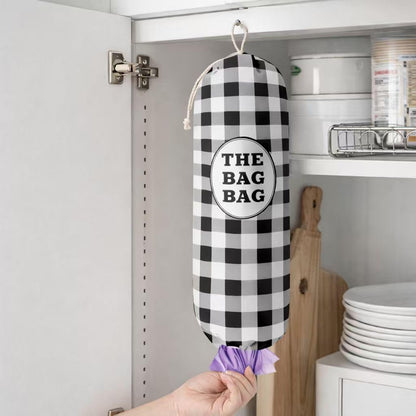 Funny You Me & The Dogs, Grocery Bags Holder Organizer For Shopping Bags, Wall Mount Plastic Bags Storage Container Dispensers, Gift For The Preferred Family And Friends