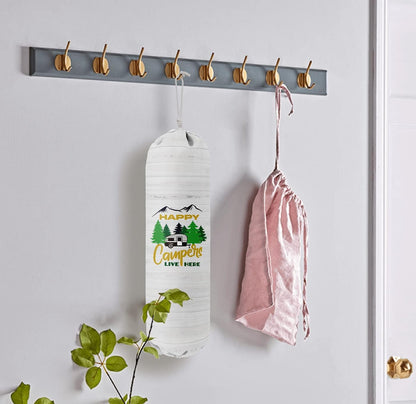 Funny You Me & The Dogs, Grocery Bags Holder Organizer For Shopping Bags, Wall Mount Plastic Bags Storage Container Dispensers, Gift For The Preferred Family And Friends