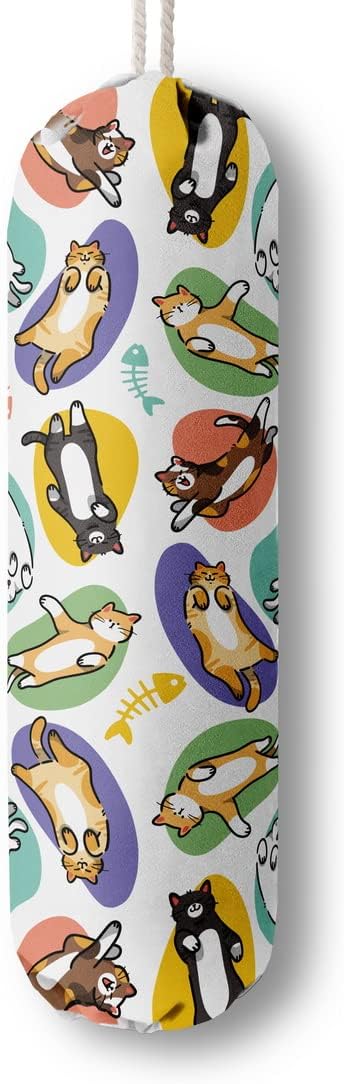 Funny You Me & The Dogs, Grocery Bags Holder Organizer For Shopping Bags, Wall Mount Plastic Bags Storage Container Dispensers, Gift For The Preferred Family And Friends
