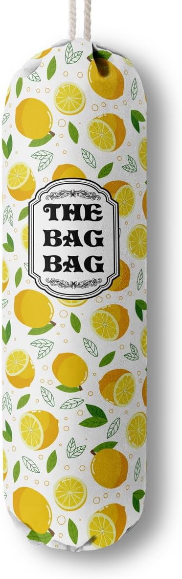 Funny You Me & The Dogs, Grocery Bags Holder Organizer For Shopping Bags, Wall Mount Plastic Bags Storage Container Dispensers, Gift For The Preferred Family And Friends