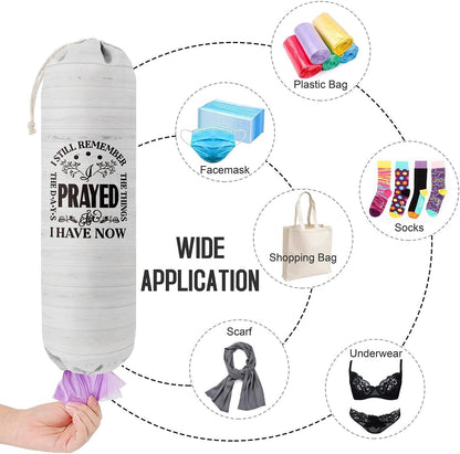 Funny You Me & The Dogs, Grocery Bags Holder Organizer For Shopping Bags, Wall Mount Plastic Bags Storage Container Dispensers, Gift For The Preferred Family And Friends