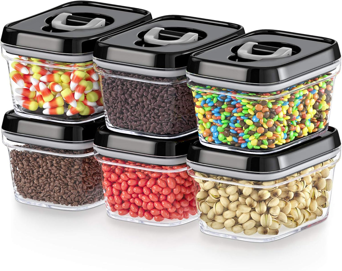 DWËLLZA KITCHEN Pasta Storage Containers for Pantry Airtight - 2 Pc Spaghetti Container Storage - Ideal for Spaghetti & Noodles, Kitchen Pantry Organization and Storage - Keeps Food Fresh & Dry