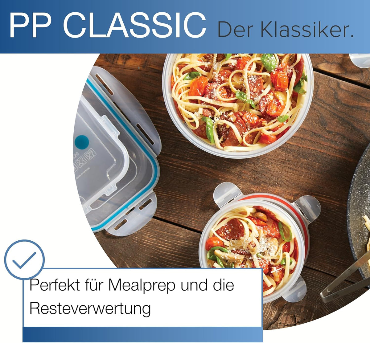 LOCK & LOCK Easy Essentials Pantry Food storage containers with lids / Pantry storage / Airtight containers, BPA free - Square - 11 cup - Great for Sugar, Clear