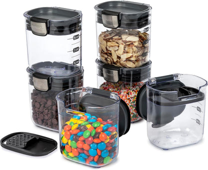 Progressive PKS-401 1.5 Cup Mini Prokeeper+ Airtight Silicone Seal Storage Container Great For Spices & Baking Acessories
