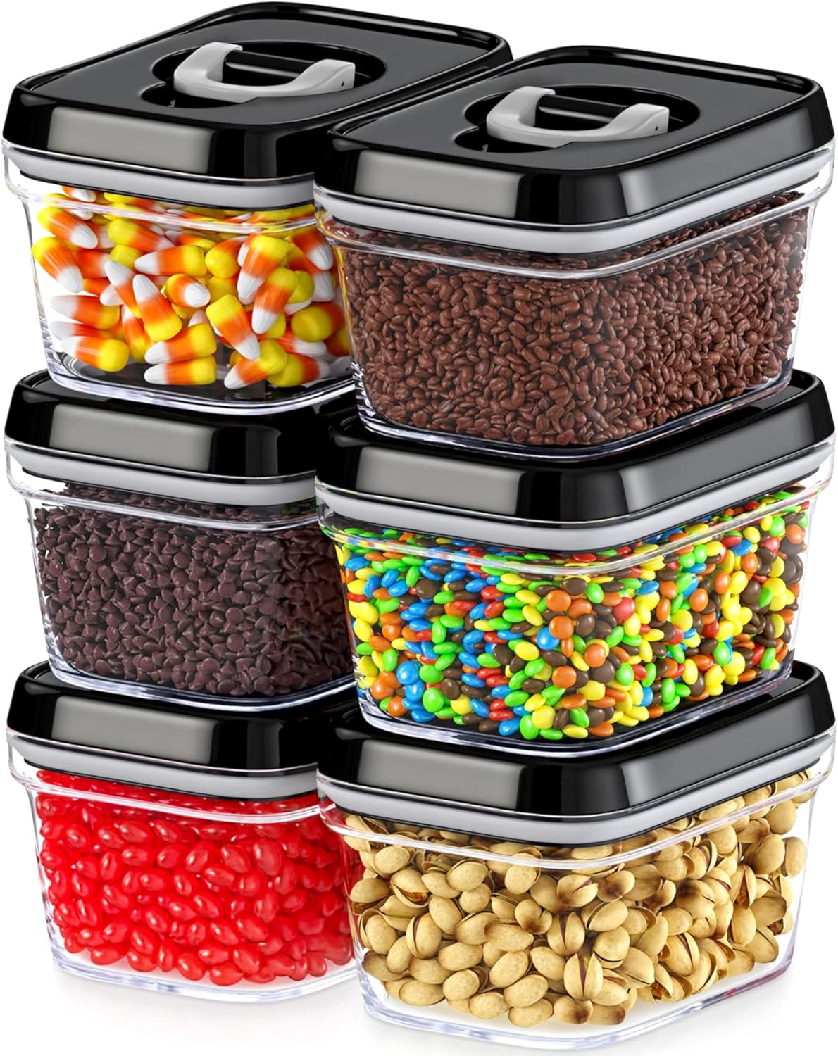 DWËLLZA KITCHEN Pasta Storage Containers for Pantry Airtight - 2 Pc Spaghetti Container Storage - Ideal for Spaghetti & Noodles, Kitchen Pantry Organization and Storage - Keeps Food Fresh & Dry