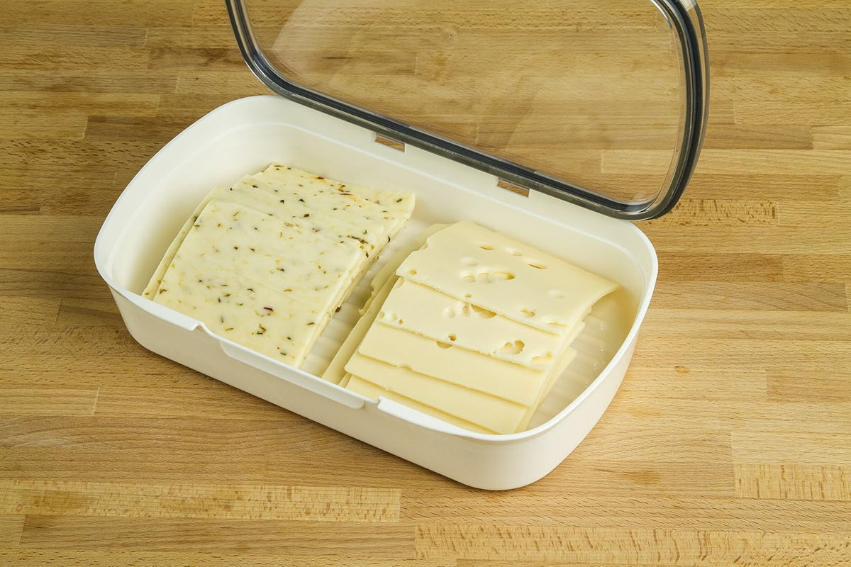 ProKeeper Deli Food Storage Container with Air-Tight Silicone Seal and Dry Erase Compatible Lid