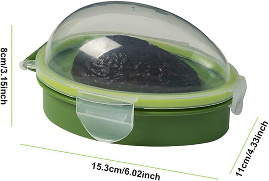 Avocado Saver, Avocados Storage Container, Reusable Individual Avocado Keeper, Food Crisper Storage Box to Keep Your Avocados Fresh for Days