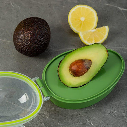 Avocado Saver, Avocados Storage Container, Reusable Individual Avocado Keeper, Food Crisper Storage Box to Keep Your Avocados Fresh for Days