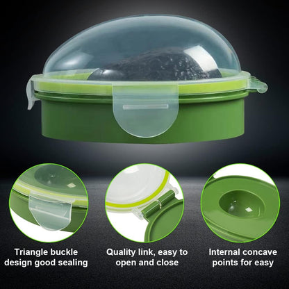 Avocado Saver, Avocados Storage Container, Reusable Individual Avocado Keeper, Food Crisper Storage Box to Keep Your Avocados Fresh for Days