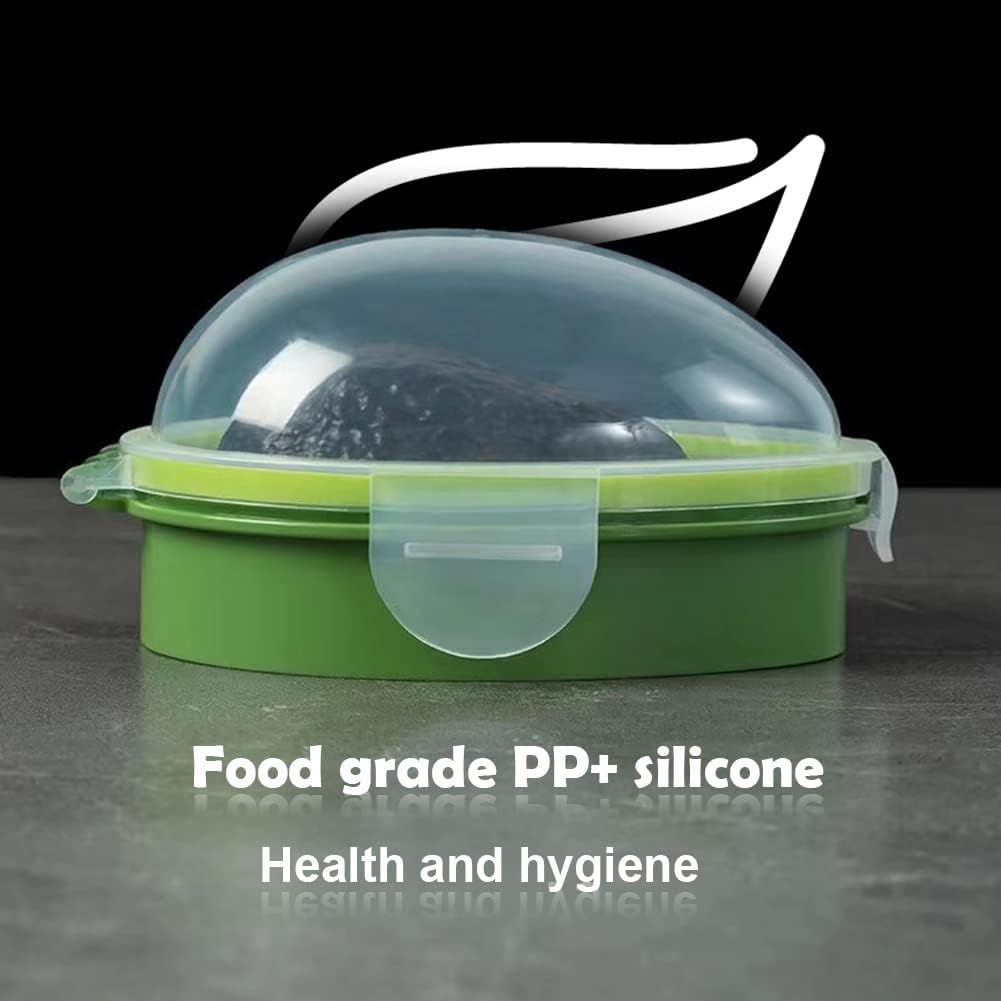 Avocado Saver, Avocados Storage Container, Reusable Individual Avocado Keeper, Food Crisper Storage Box to Keep Your Avocados Fresh for Days