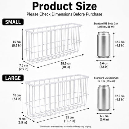 2 Pack Aluminum Foil and Plastic Wrap Organizer,Wall Mounted Cabinet Door Organizer,Kitchen Pantry Organizers and Storage,Wrapping Paper Shelf for Sandwich, Freezer, Ziplock Bag
