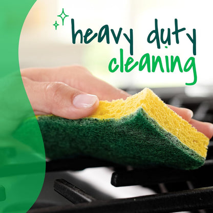 Heavy Duty Scrub Sponge, 6 Pack