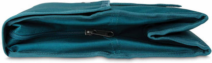 Freezable Lunch Bag, Black, Built with EcoFreeze Technology, Foldable, Reusable, Zip and Fold Closure with Buckle Handle, Perfect for School and Office Lunches