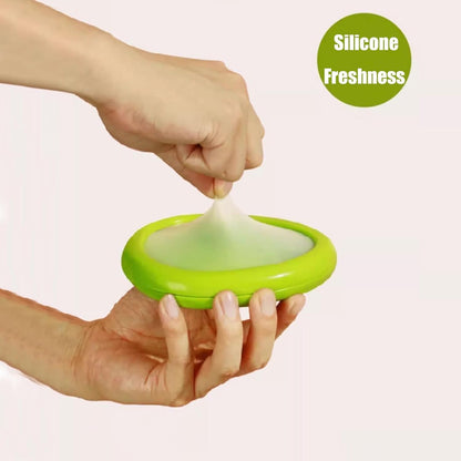 Avocado Saver & Onion Storage Reusable Fruit and Veggie Savers - Ideal for Avocados, Tomatoes, Apples, Garlic, Onions, and More (Avocado saver)