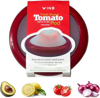 Avocado Saver & Onion Storage Reusable Fruit and Veggie Savers - Ideal for Avocados, Tomatoes, Apples, Garlic, Onions, and More (Avocado saver)