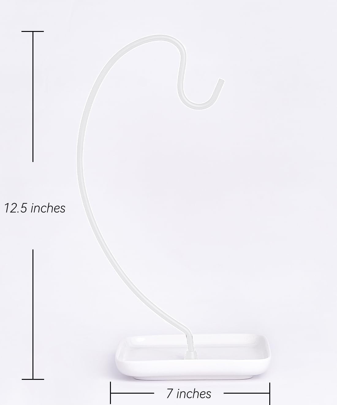 VROOMIUM Banana Holder with Ceramic Base, Hassle-free Clean, Fruit Hanger A
