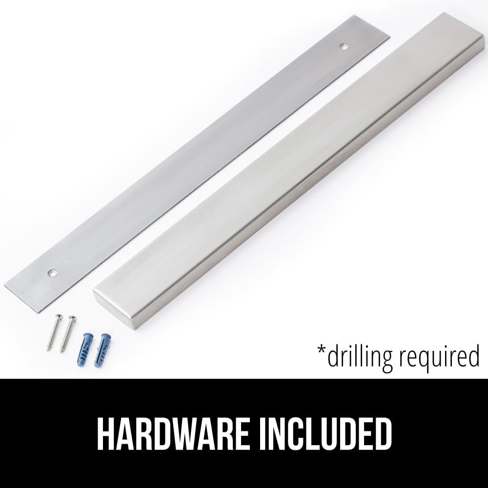 304 Stainless Steel Magnetic Knife Holder Strip, 18 Inch