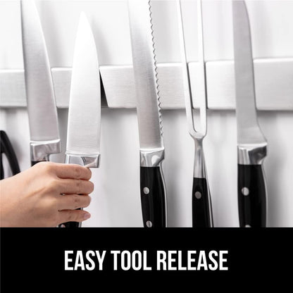 304 Stainless Steel Magnetic Knife Holder Strip, 18 Inch