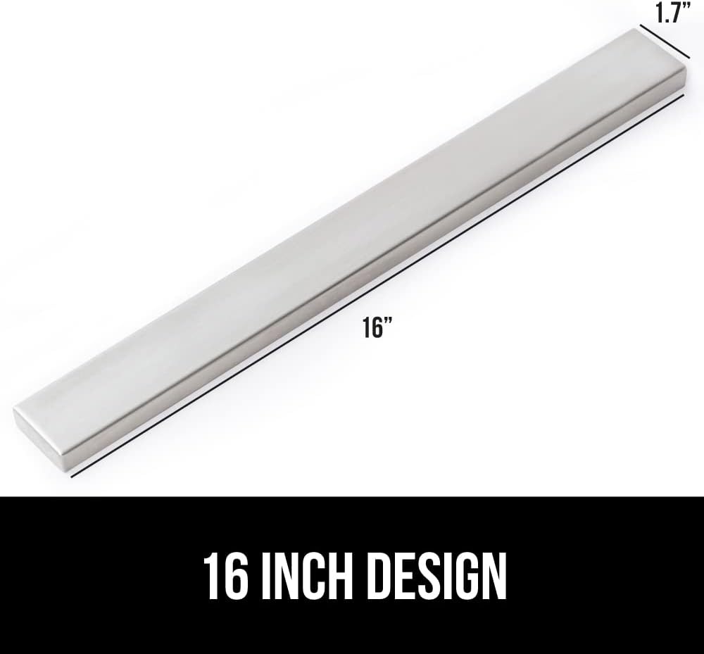 304 Stainless Steel Magnetic Knife Holder Strip, 18 Inch