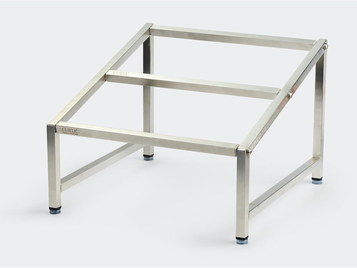 2-Tier Inclined Organizer Shelf, 18-8 Stainless Steel, For 1/3, 1/6, 1/9 Pans, Hotel Pan Holder, Pans Not Included (2 Tier)